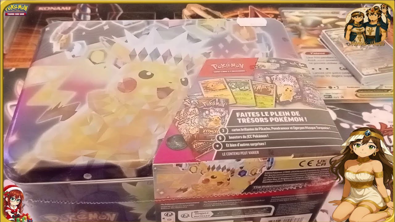 Pokémon – Ouverture – Valisette Pikachu 💛 (Cadeaux Noël) – [Atem&Mana][FR]