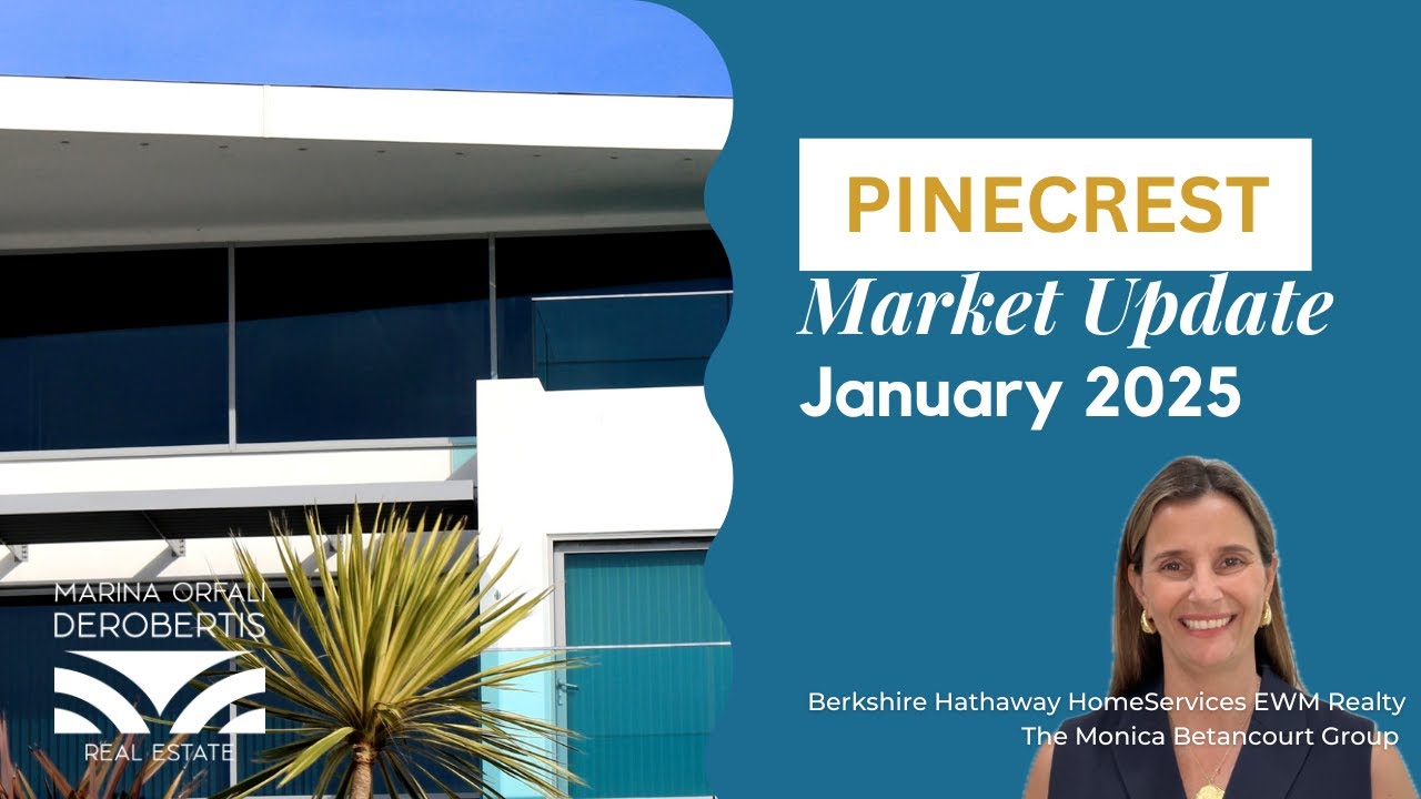 Miami Real Estate Market Update: Pinecrest, FL – January 2025 | Insights & Trends