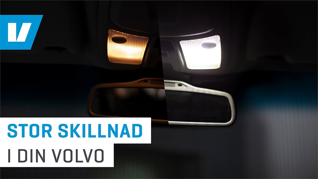 Hur du uppgraderar interiörbelysningen till LED på Volvo XC70 05-07