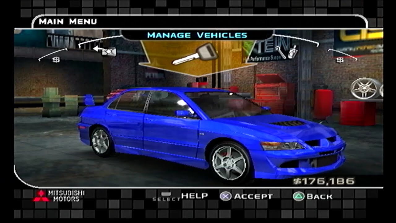 Midnight Club 3 20th Anniversary - Mitsubishi Lancer Evolution VIII