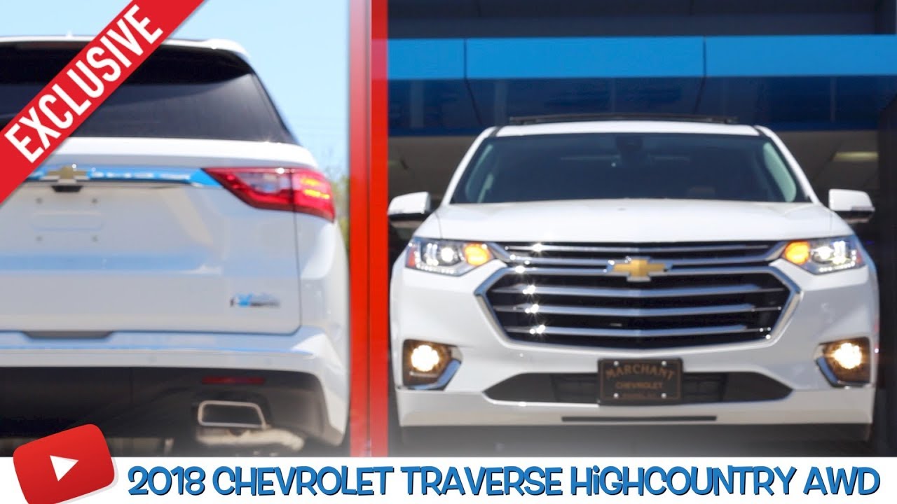☑️ ОБЗОР Chevrolet Traverse High Country AWD 2018 года | Подробный тур @ Marchant Chevy
