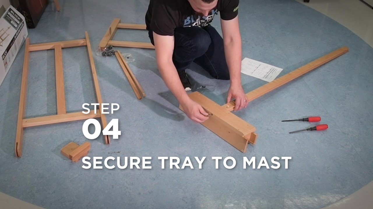 How to Assemble a Blick Studio Light-Duty H-Frame Easel