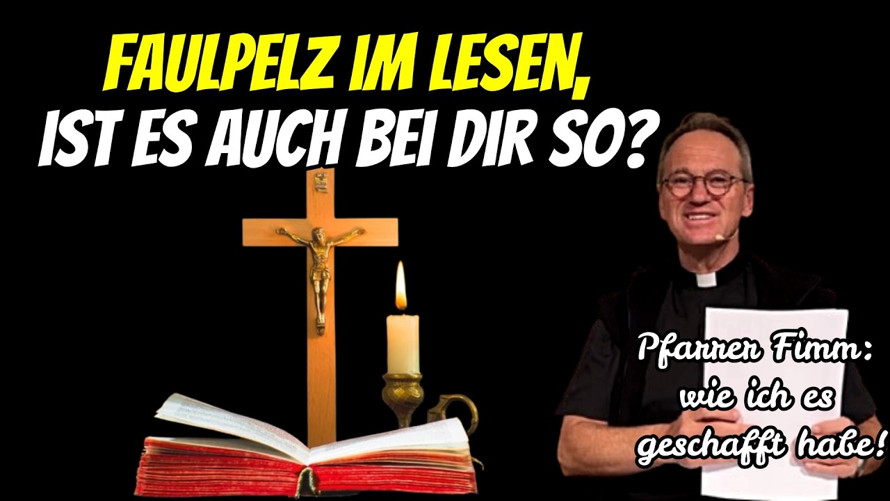 𝗙𝗮𝘂𝗹𝗽𝗲𝗹𝘇 𝗶𝗺 𝗟𝗲𝘀𝗲𝗻, ist es auch bei Dir so? | Pfarrer Fimm