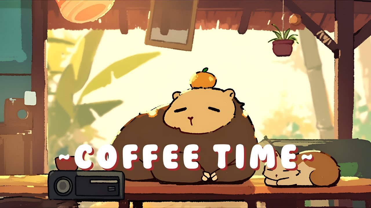 Capybara Lofi Radio | Calm Music for Focus & Study 🦫 🎧 ✨