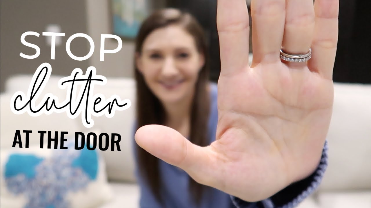 HOW TO STOP CLUTTER FROM ENTERING YOUR HOUSE / Tips For A Clutter Free Home + Minimalist Home Habits