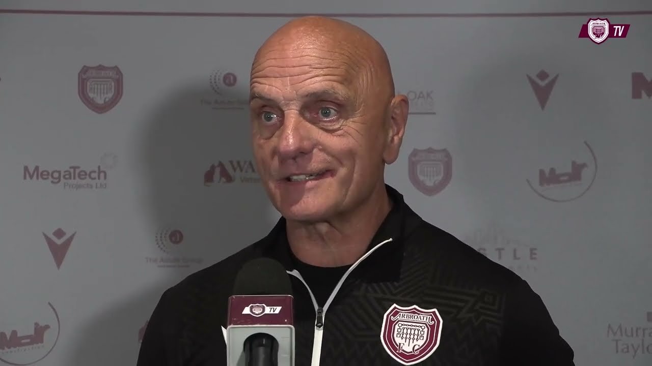 Arbroath 4 - 0 Airdrieonians - Ian Campbell Post Match Interview