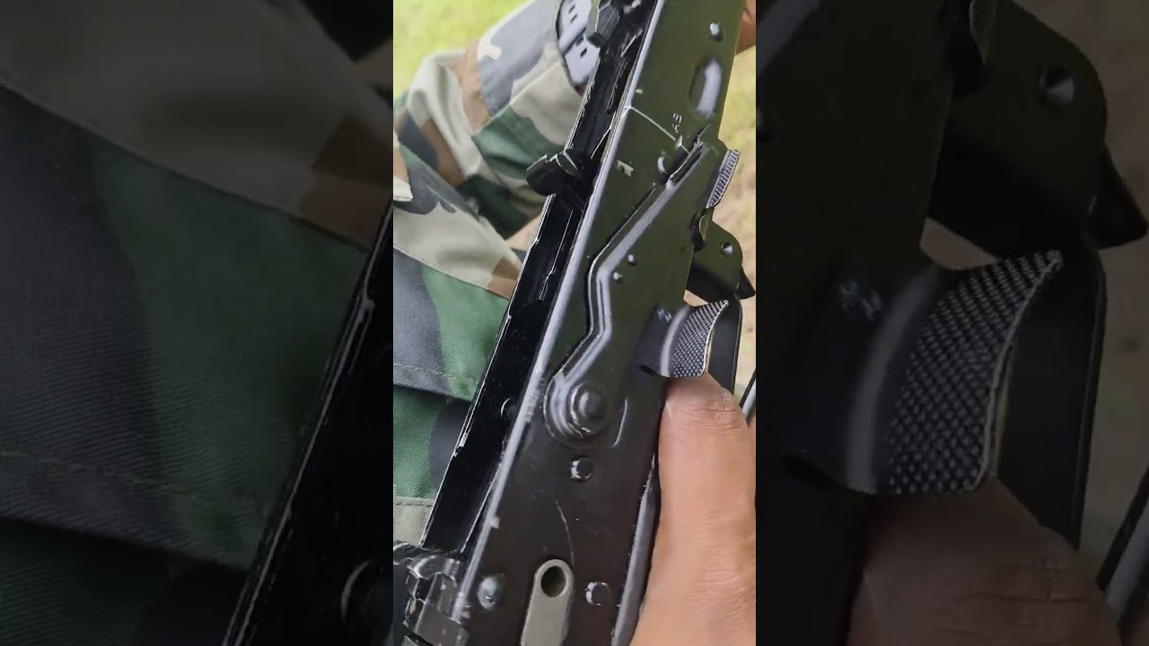 latest indo-russia AK 203 trigger Mechanism #shorts #foryou #trending 