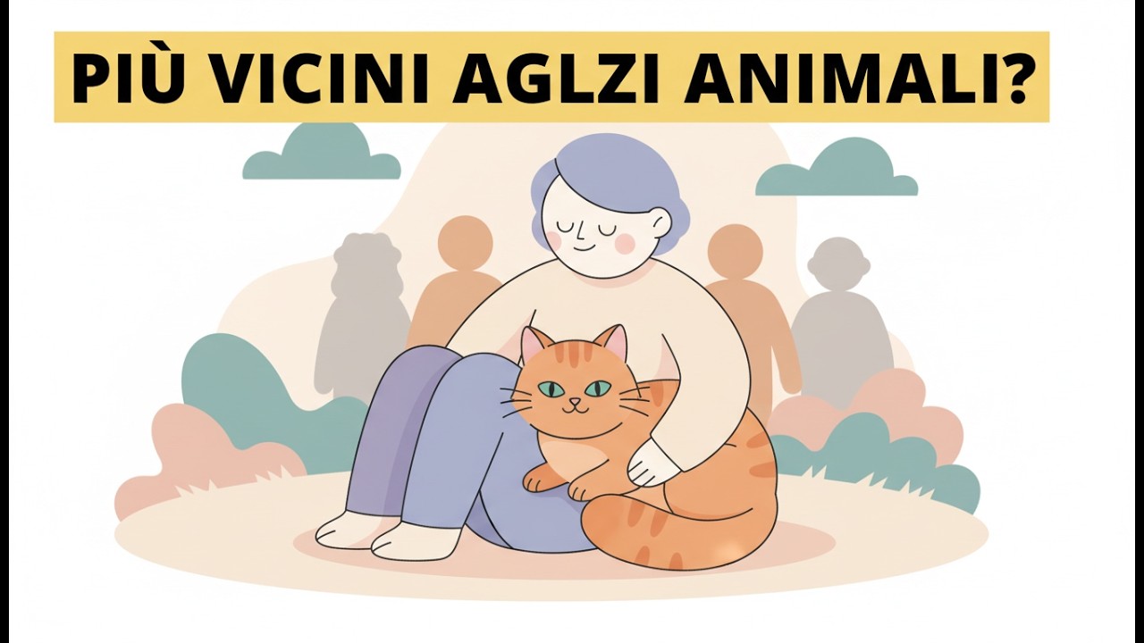 Perché alcune persone si sentono più vicine agli animali che agli esseri umani