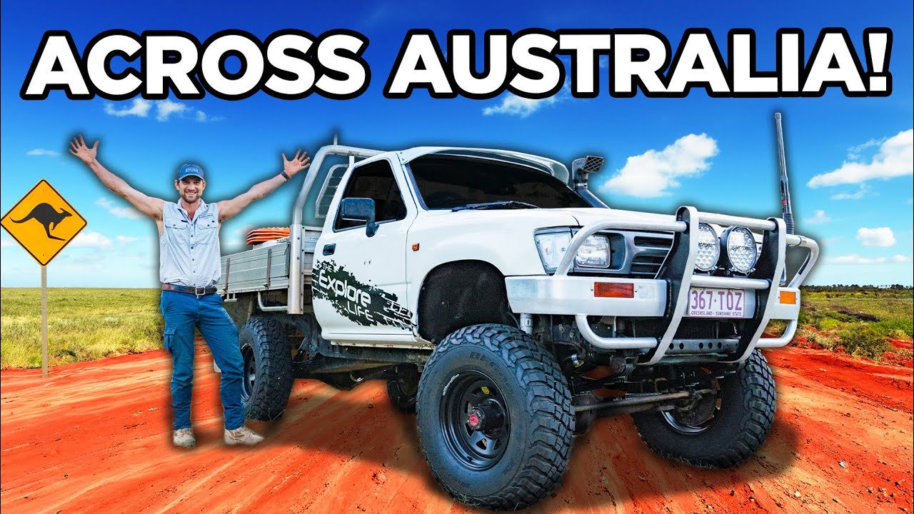 I DROVE THIS 30 YEAR OLD 4WD ACROSS AUSTRALIA!