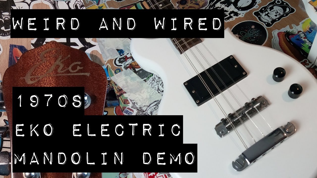 1970s Eko Electric Mandolin demo