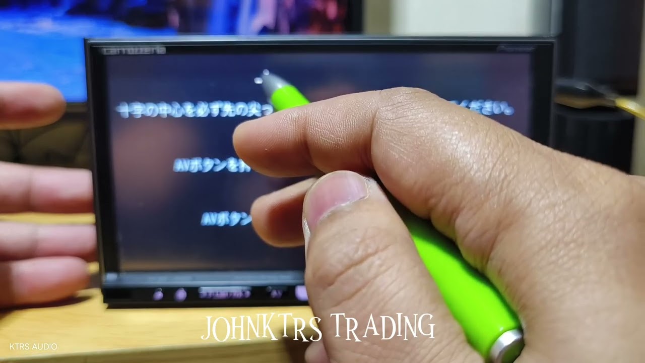 HOW TO CALIBRATE TOUCH SCREEN CARROZZERIA PIONEER AVIC HRZ099