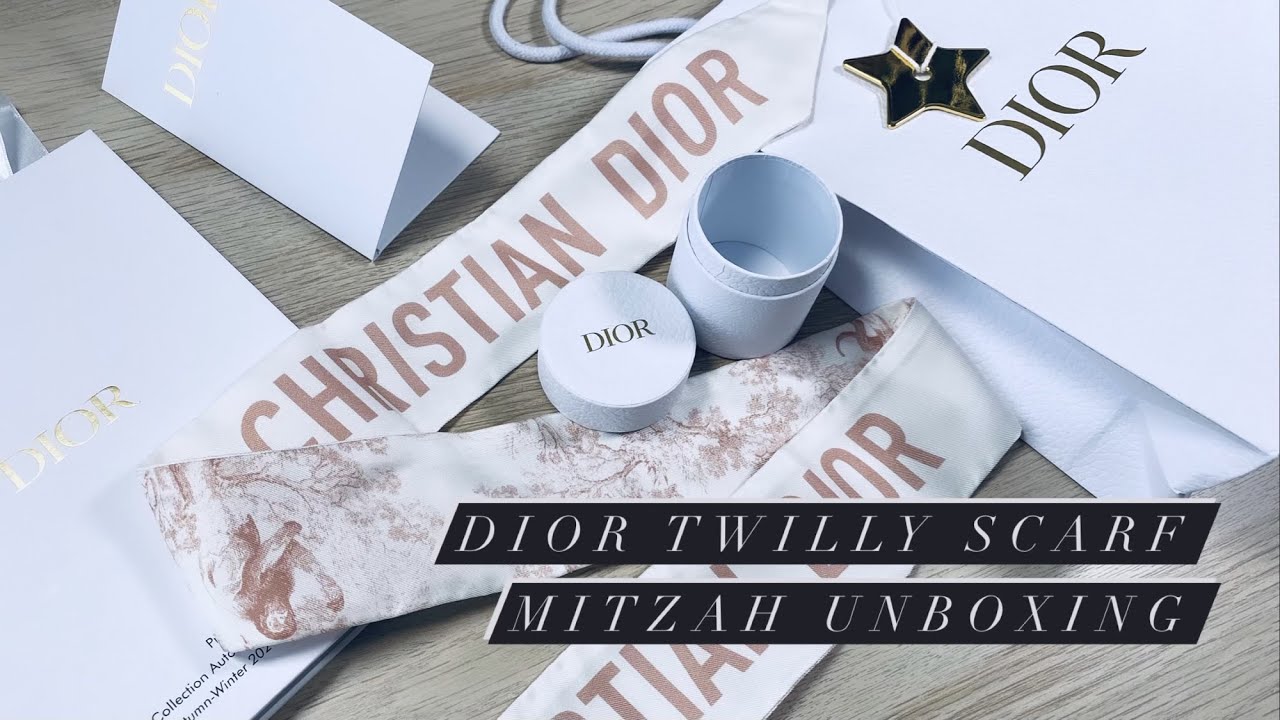 Dior Twilly Scarf Mitzah Unboxing