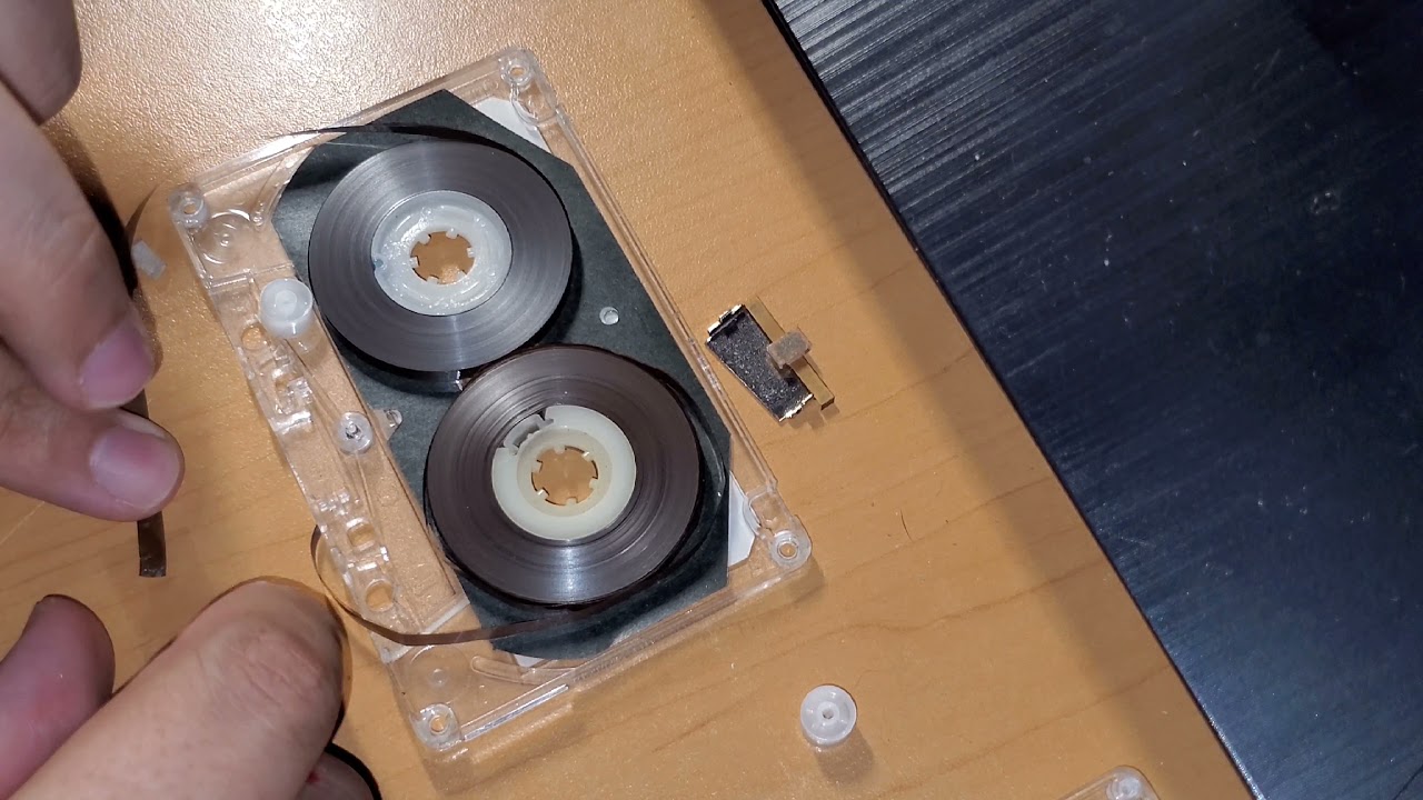 Como arreglar cassette con la cinta rota?...