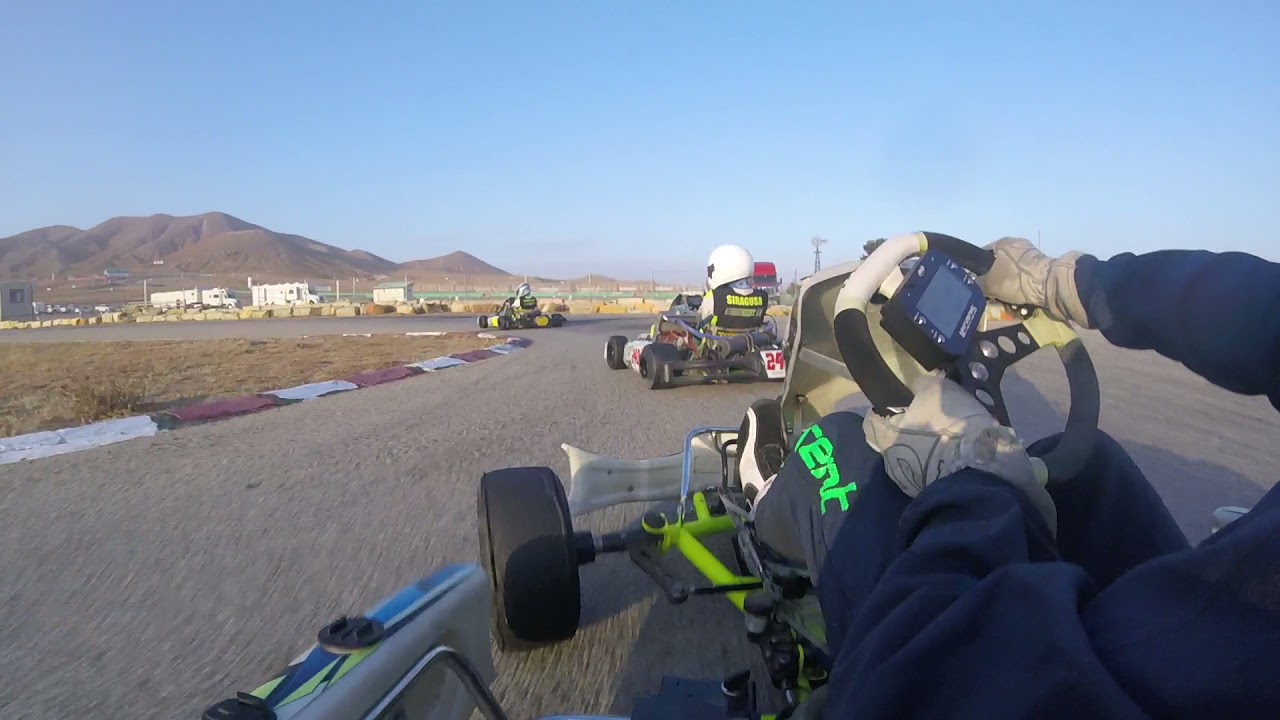 Onboard Compkart at Willow Springs Kart Track