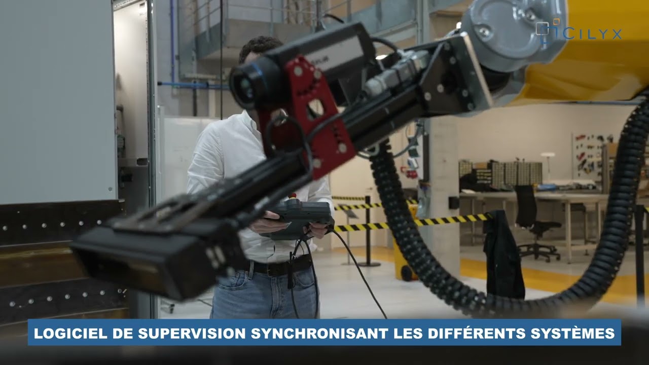 NDT Robotized Non Destructive Testing Large Composites Parts by CILYX