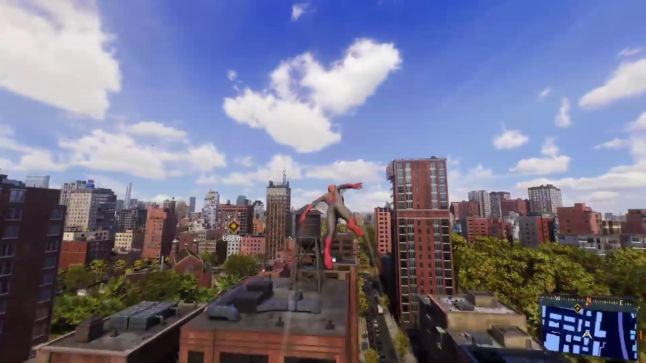 Spider-Man 2. Swingin