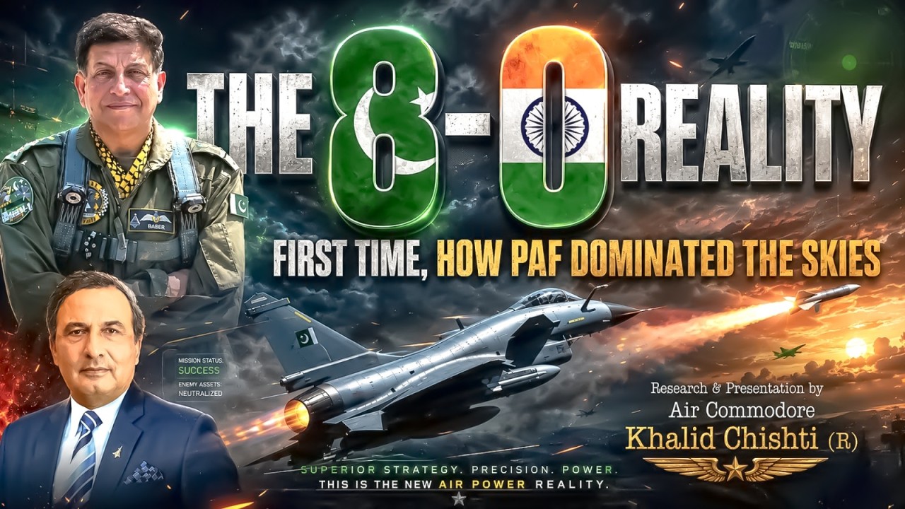 PAF: You either fly With Us&mdash;or Against us. First-time verified facts & data behind '8-0'
