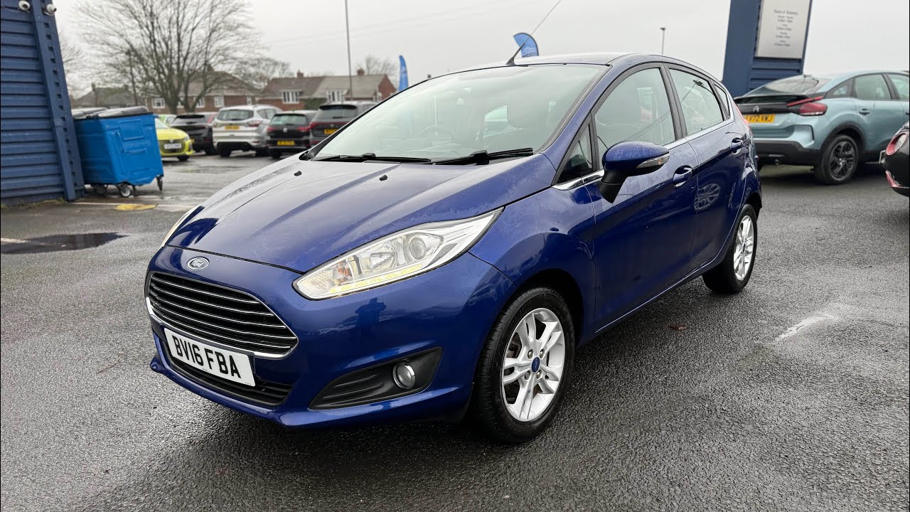 2016 16 Ford Fiesta 1.25 Zetec Hatchback 5dr Petrol Manual Euro 6 £7,999