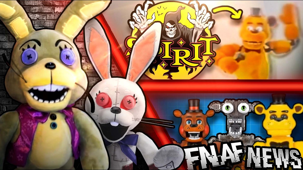 FNaF Spirit Halloween Animatronic, Hex Plushies, Jazwares, and More! || FNaF News