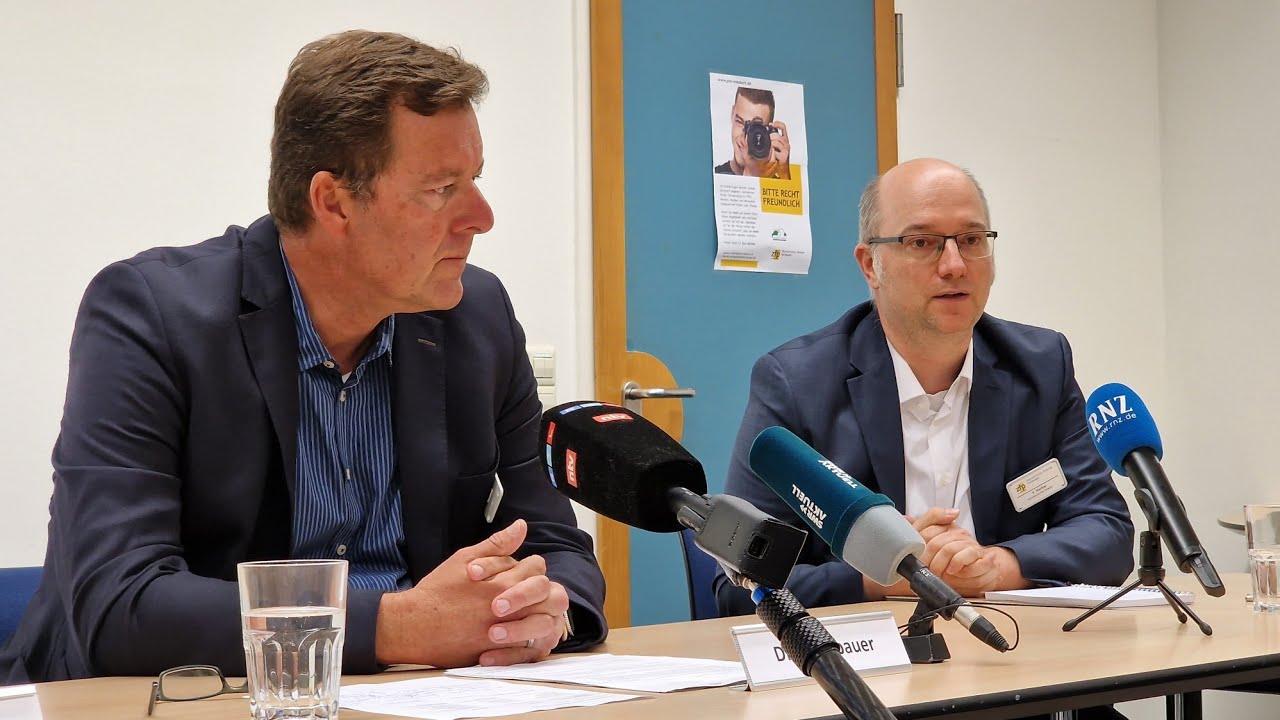 T&ouml;dlicher Messerangriff in Wiesloch - Pressegespr&auml;ch im PZN Nordbaden