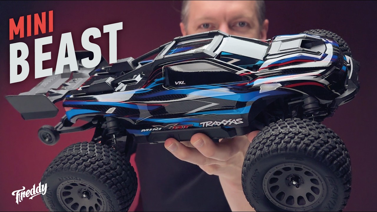 What is this little machine capable of? Traxxas Mini XRT VXL-3s – the new mini basher lineup!