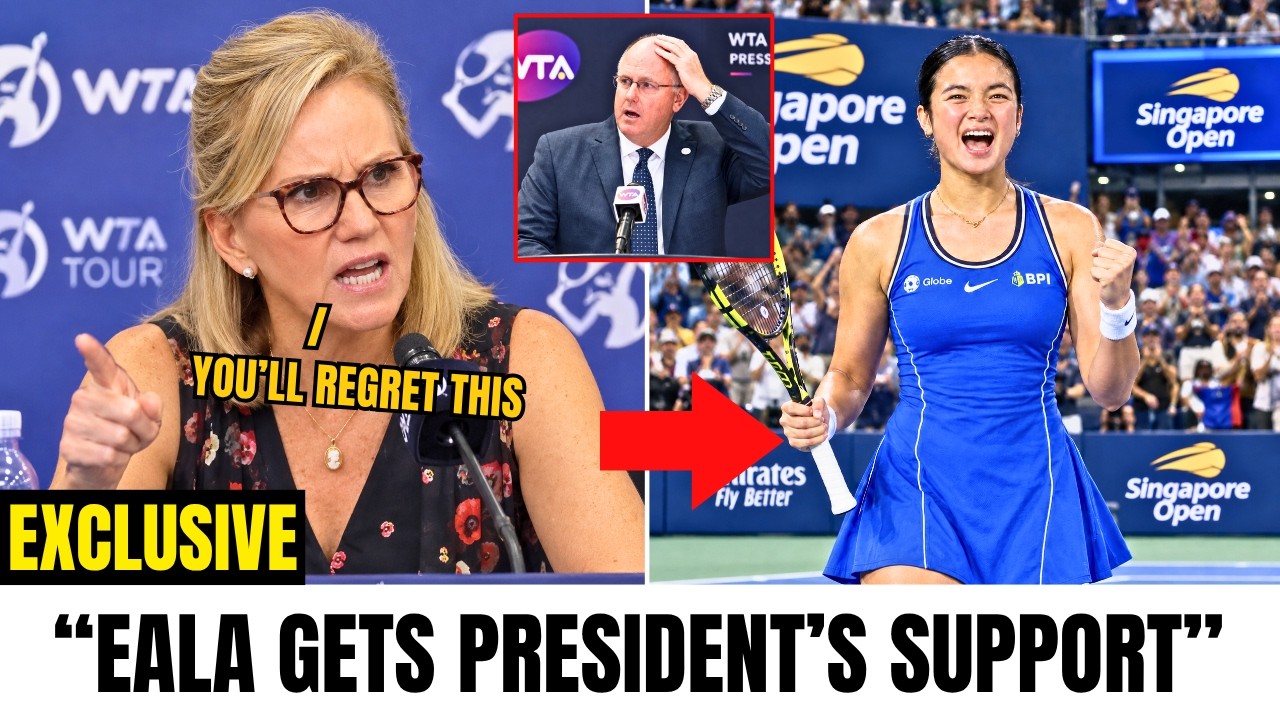 SHOCKING! WTA PUNISHES Alex Eala For Skipping China Open &mdash; President Steps In With A HUGE Response!