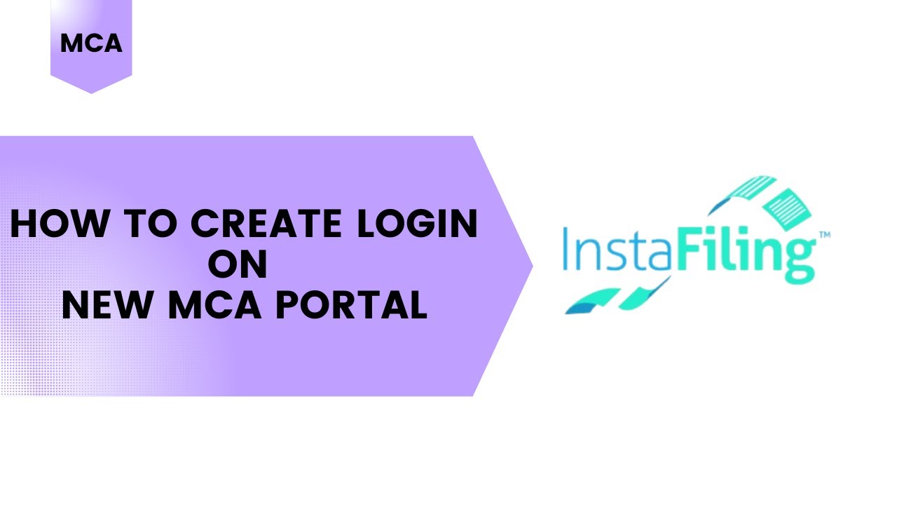 How to Create login on MCA Portal? | Register on new MCA LLP Portal |