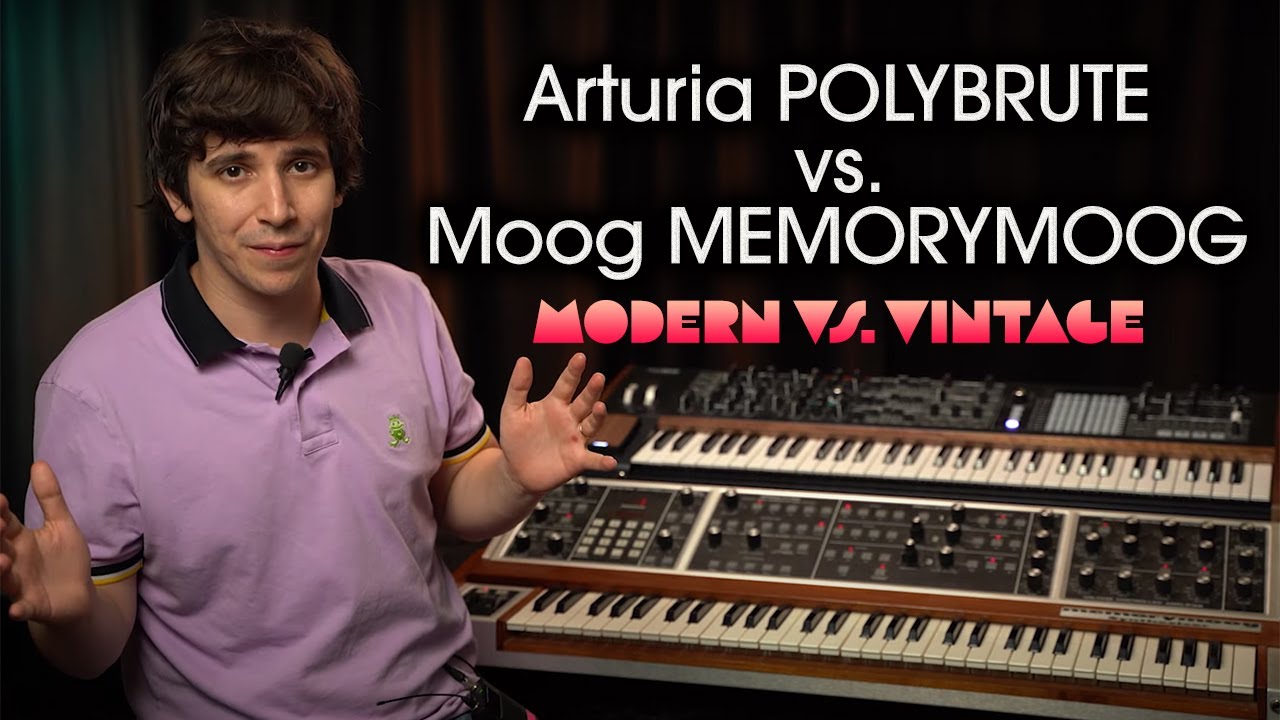 PolyBrute vs. MemoryMoog | Modern vs. Vintage