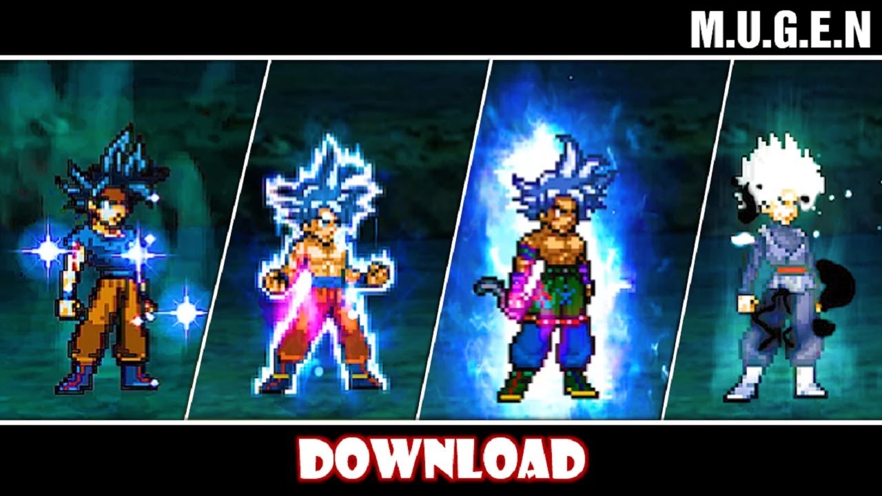 All Transform Ultra Instinct, Mastered, MUI 5, UI, SSW, Micatteno Goku Dragon Ball Super Mugen