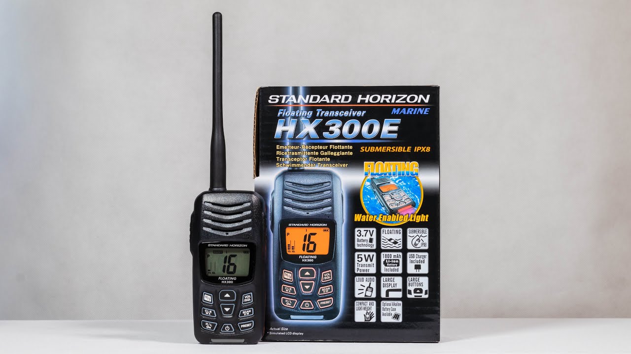 ⚓️ HX300E Marine Floating Transceiver (Morski Ręczny Radiotelefon): UNBOXING