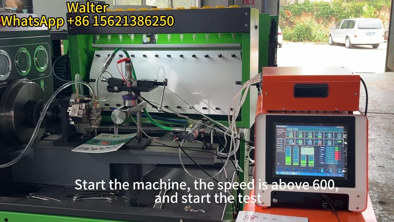 CRS390 common rail tester operation  manual ,work with 12PSB test bench