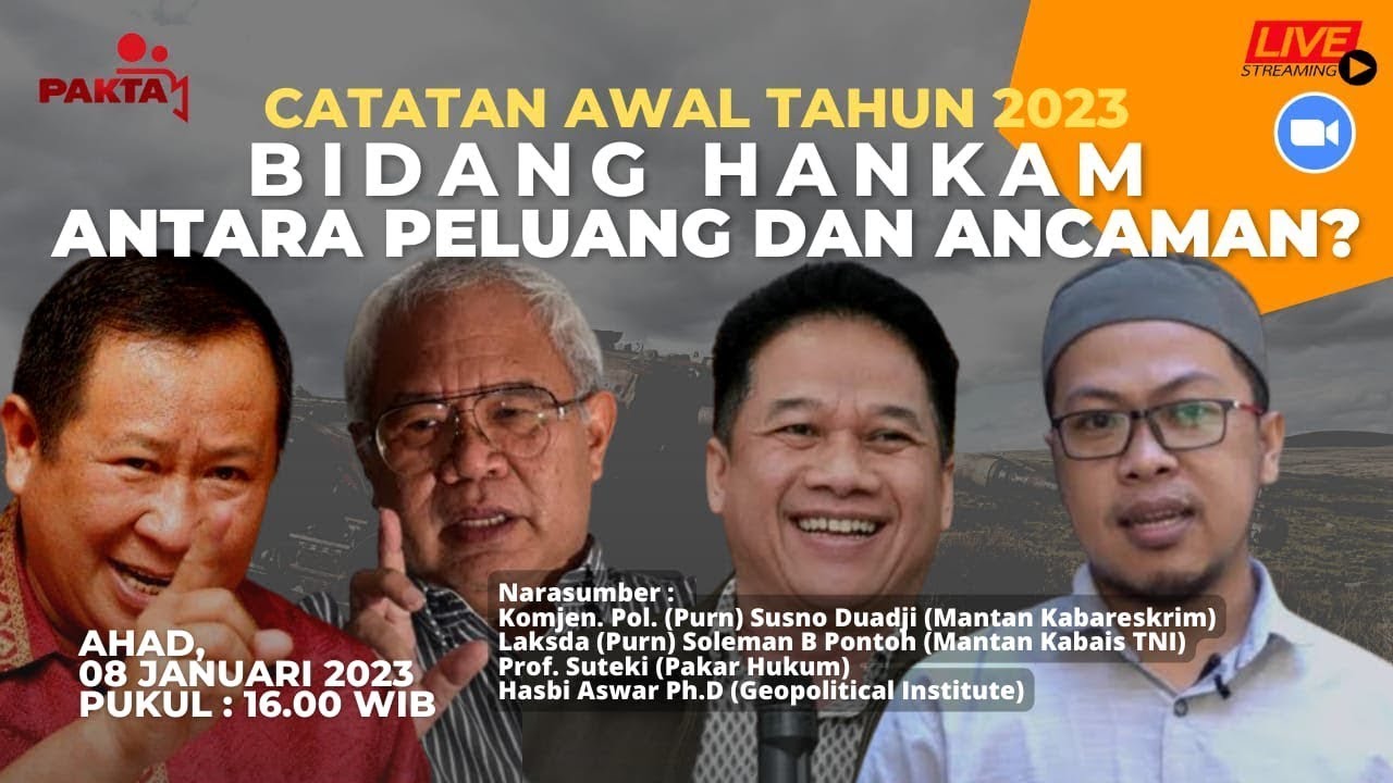 Catatan awal tahun 2023 Bidang Hankam, antara peluang dan ancaman?