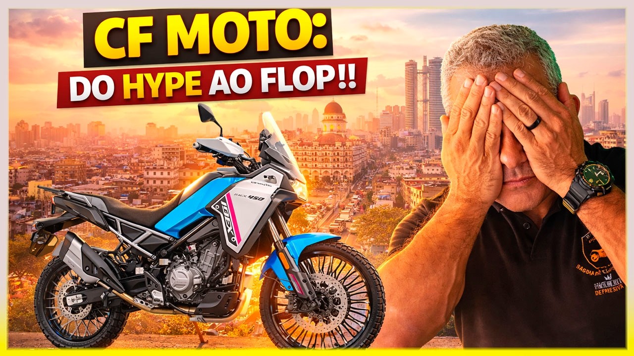 BOMBA !!  CFMOTOS:  Do  HYPE ao FLOP  !!!