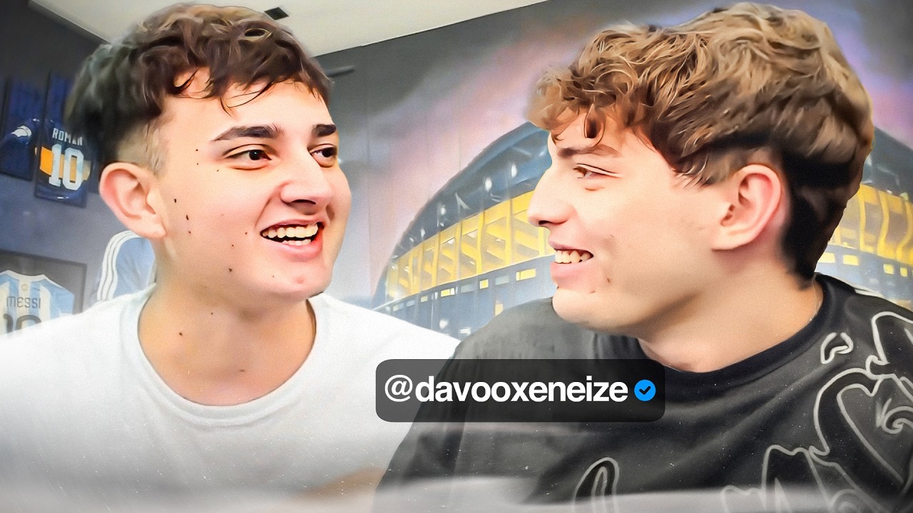 FUI A LA CASA DE DAVOOXENEIZE: HABLAMOS DE MUJERES, CONSEJOS DE VIDA Y EL PASADO DEPORTISTA DE DAVO