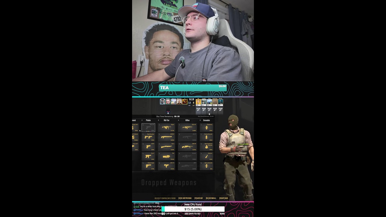 CS2 Premier 17.6K/20K W @chuck_it_up ! / LIKE OR FOLLOW THE STREAM!