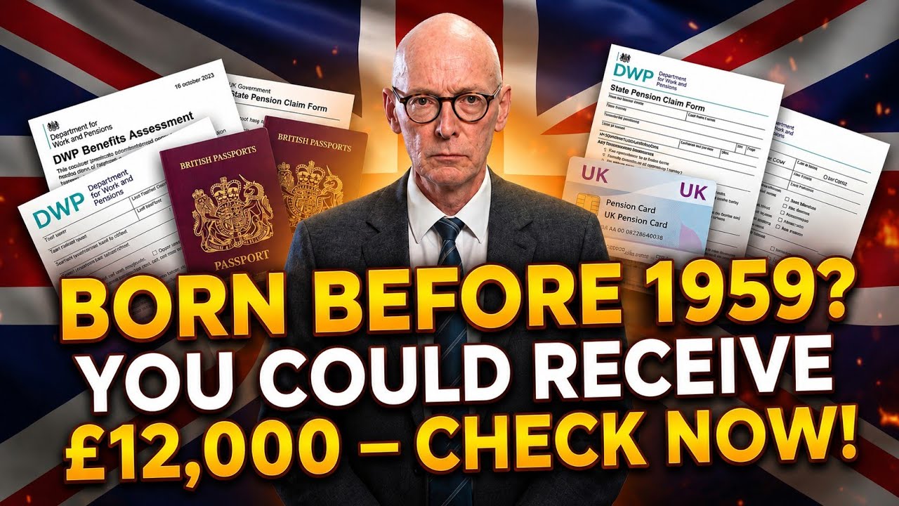 📌BORN BEFORE 1959? Claim Your &pound;12,000 &mdash; DWP's Hidden Entitlement