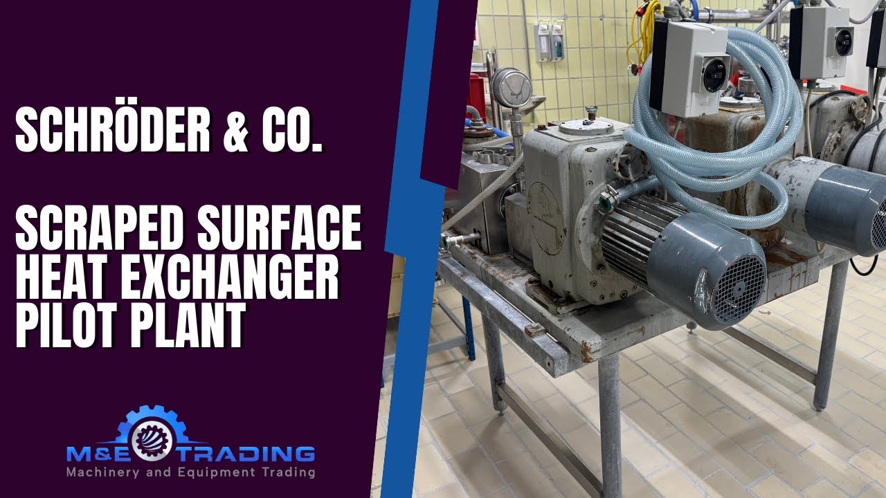 SCHRÖDER & Co. Scraped Surface Heat Exchanger