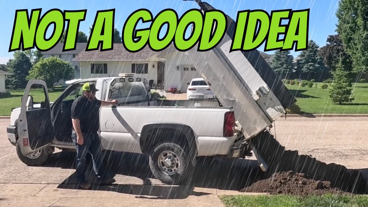 Dirt Delivery In The Rain!?