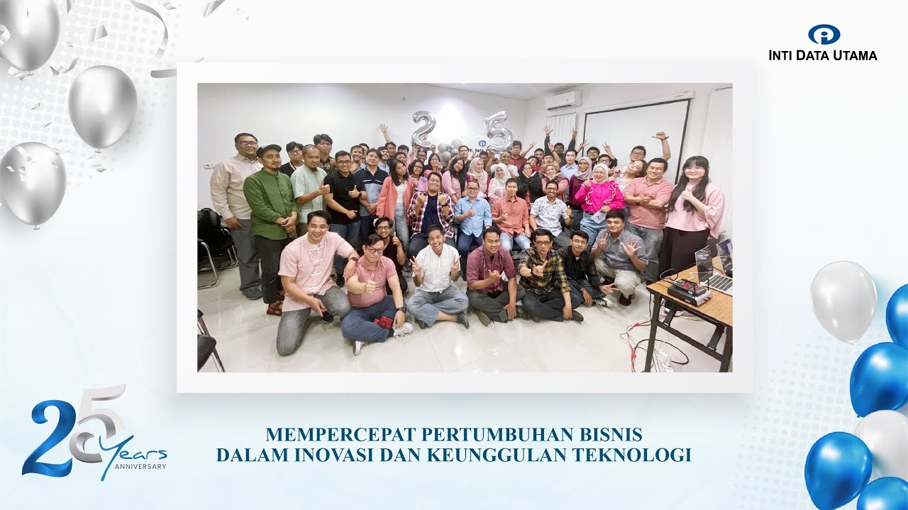 Selamat Ulang Tahun Inti Data Utama | 25th Anniversary