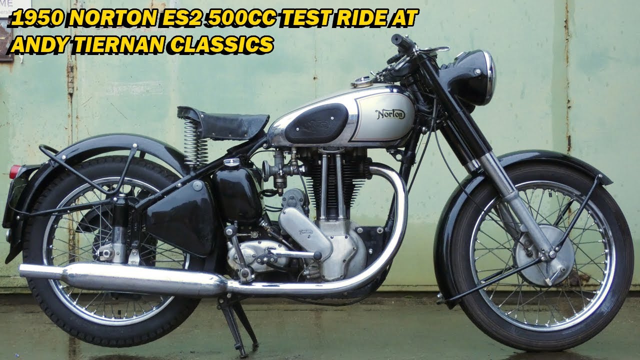 Мотоцикл Norton ES2 500cc 1950 года выпуска в коллекции Andy Tiernan Classics #09450NRT