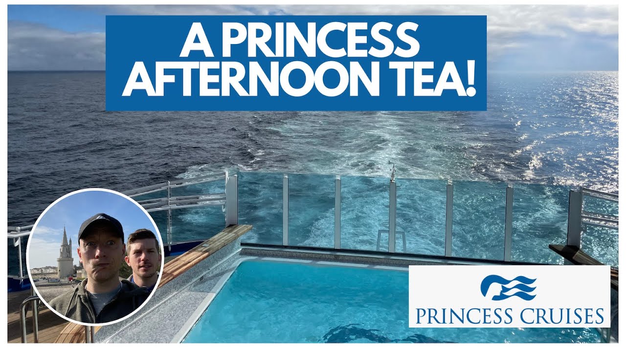 We experience a PRINCESS AFTERNOON TEA! SKY PRINCESS - DAY 11 VLOG