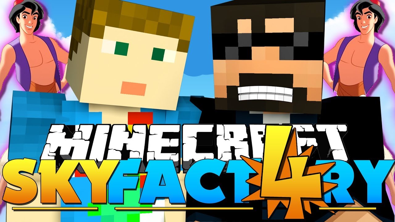IT'S A WHOLE NEW WORLD!! in Minecraft: Sky Factory 4