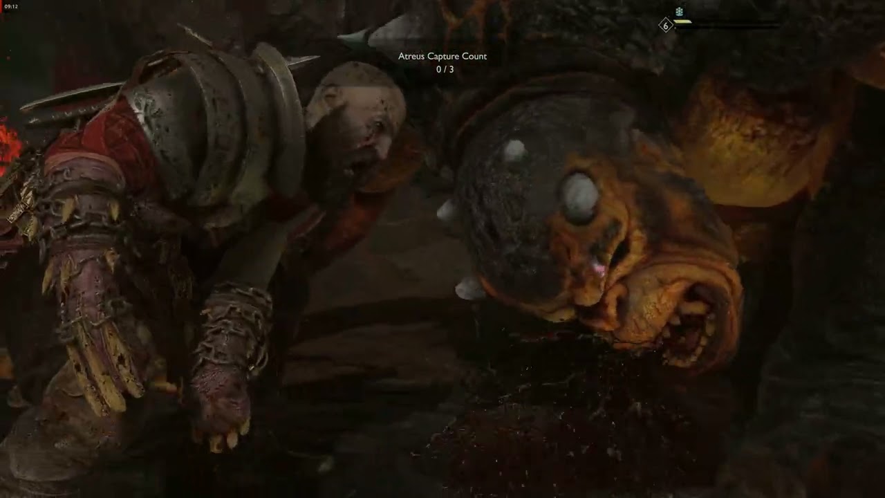 dont let enemies capture atreus : MUSPELHEIM TRIAL IV : HARD