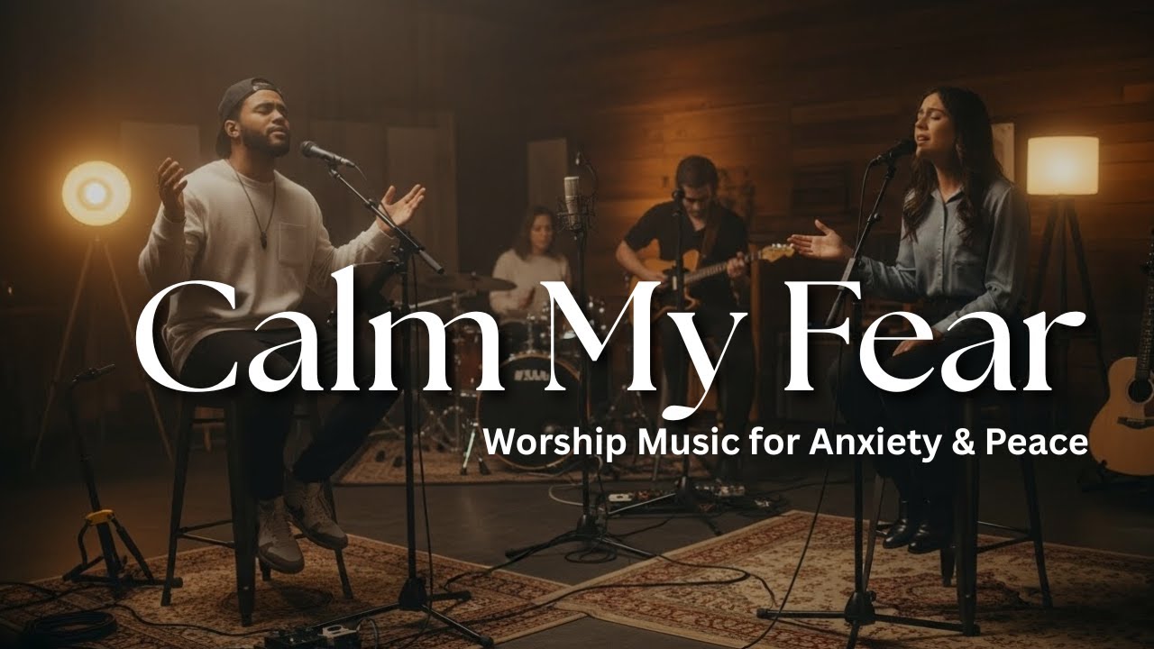 Calm My Fear - Worship Songs for Anxiety, Depression & Peace | Healing Christian Music 2025