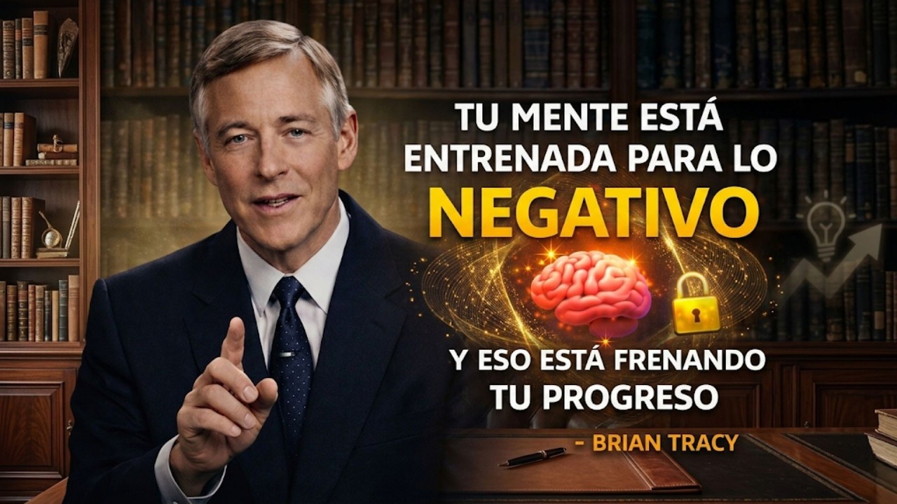 Tu mente está entrenada para lo NEGATIVO y por eso no avanzas como quieres | Brian Tracy