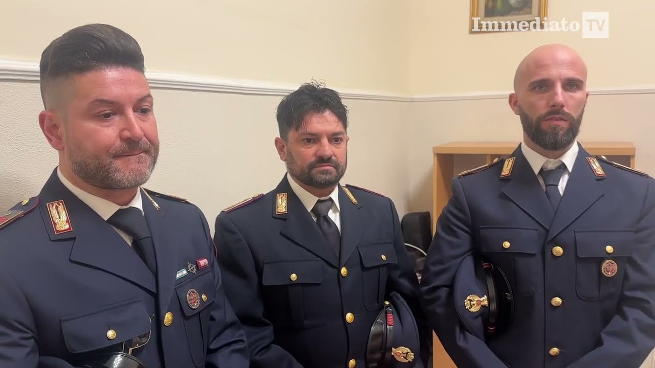 MANFREDONIA,  PREMIATI POLIZIOTTI EROI