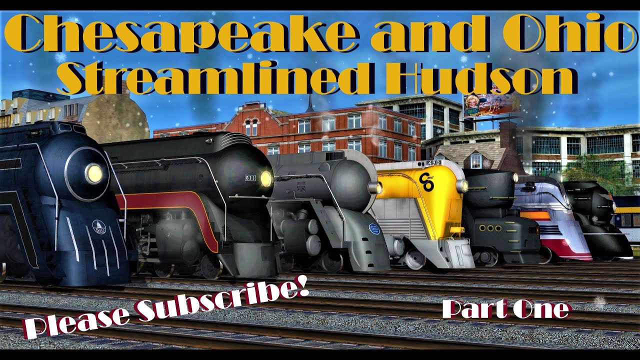 [Product Review + Race] C&O 490 Streamlined L-1 4-6-4 by K&L Trainz | Train Race Pt.1: B&O, NYC, PRR