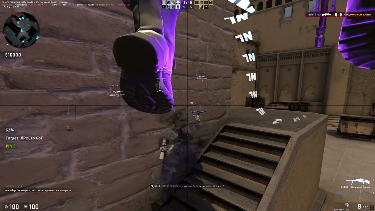 gamesense/skeet.cc hvh highlight #3 | ft. Resistance | FREE CFG IN DESC