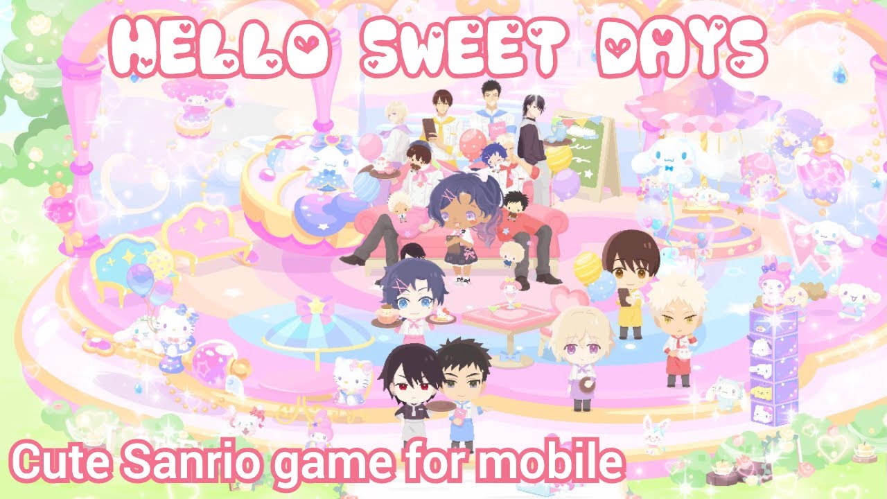 HELLO SWEET DAYS SANRIO BOYS GACHA!!【スイートデイズ】(Kawaii/ cute aesthetic games for ios & android)