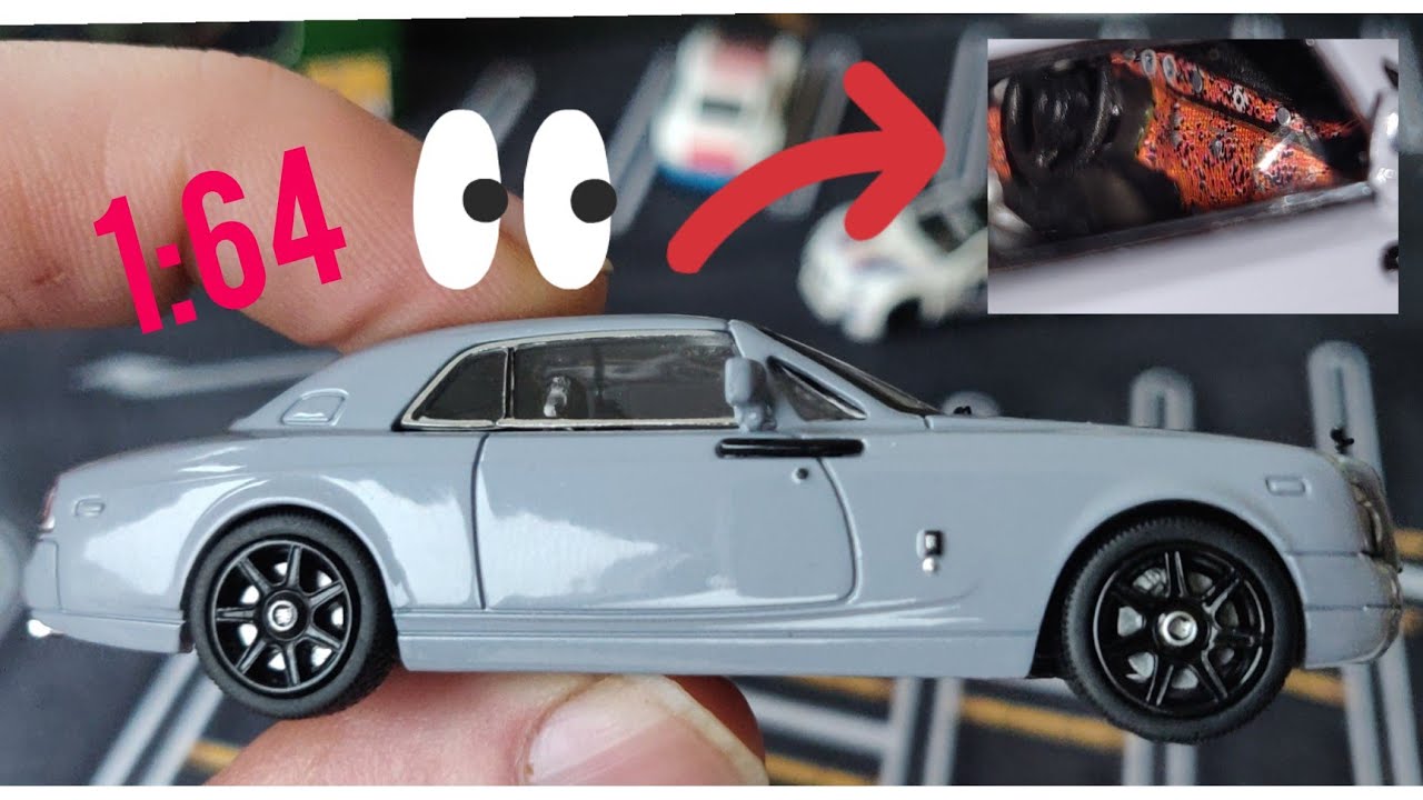 1:64 Rolls Royce Phantom Coupé and Package from Twyce Diecast 🍀🤩💯